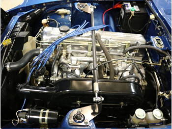 240Z was reliable and quick thanks to its 2.4L inline six-cylinder engine