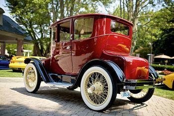 Modified 1914 electric car