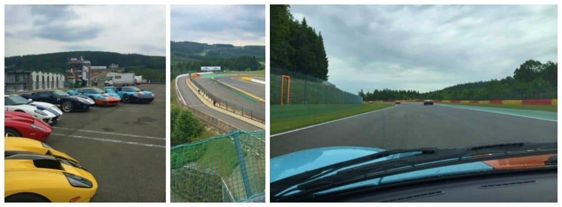 Day 2 Ford Gt participates in laps at the Circuit de spa-francorchamps