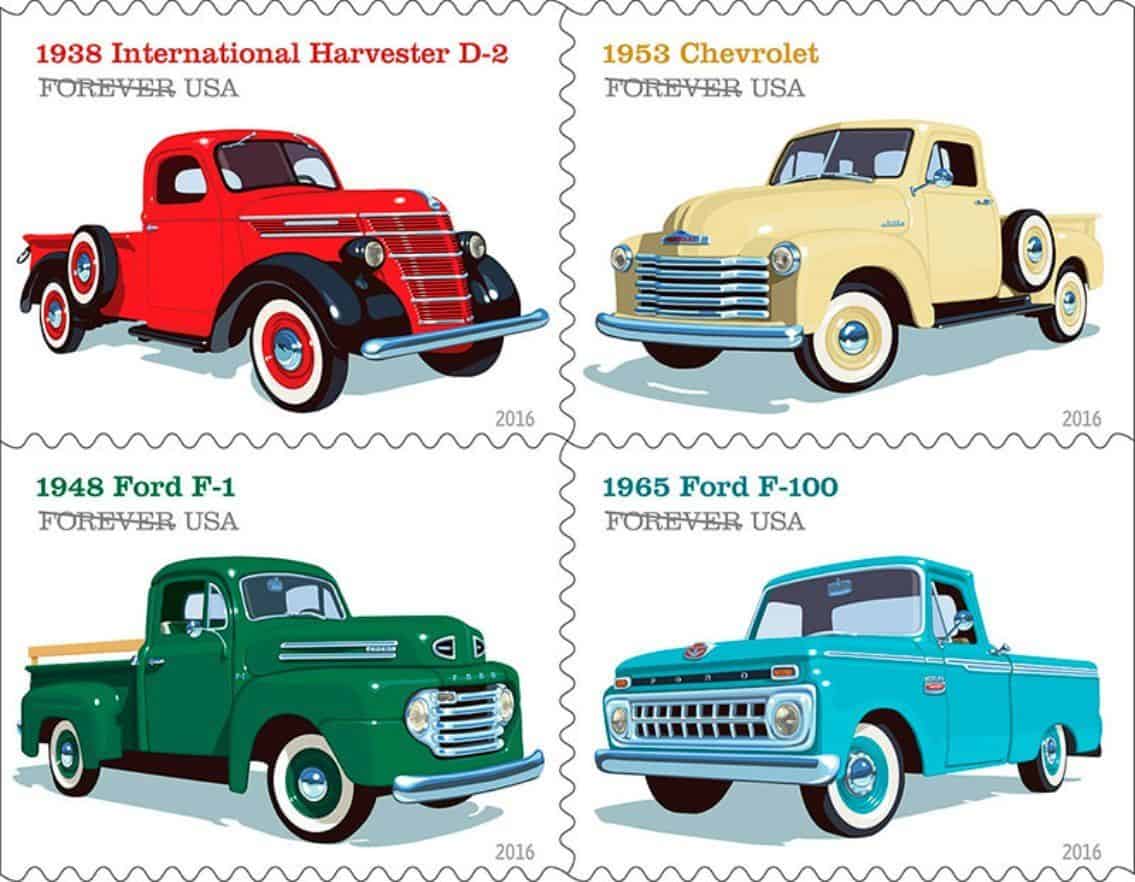 classic truck stamps