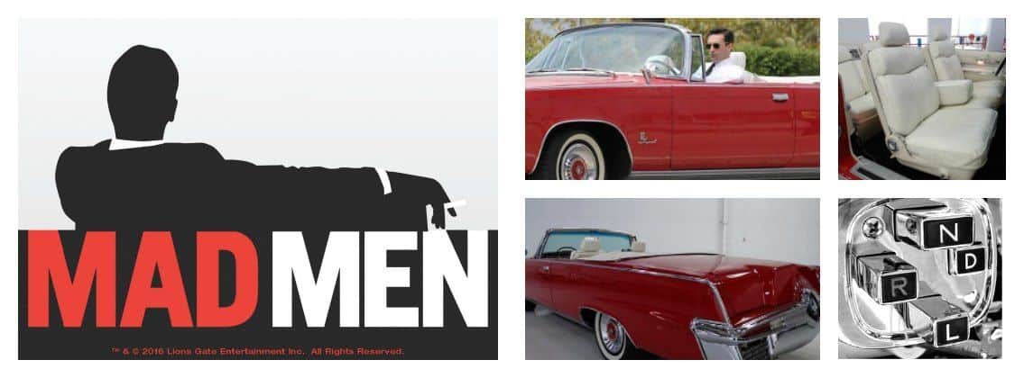 Mad men 1964 imperial crown convertible