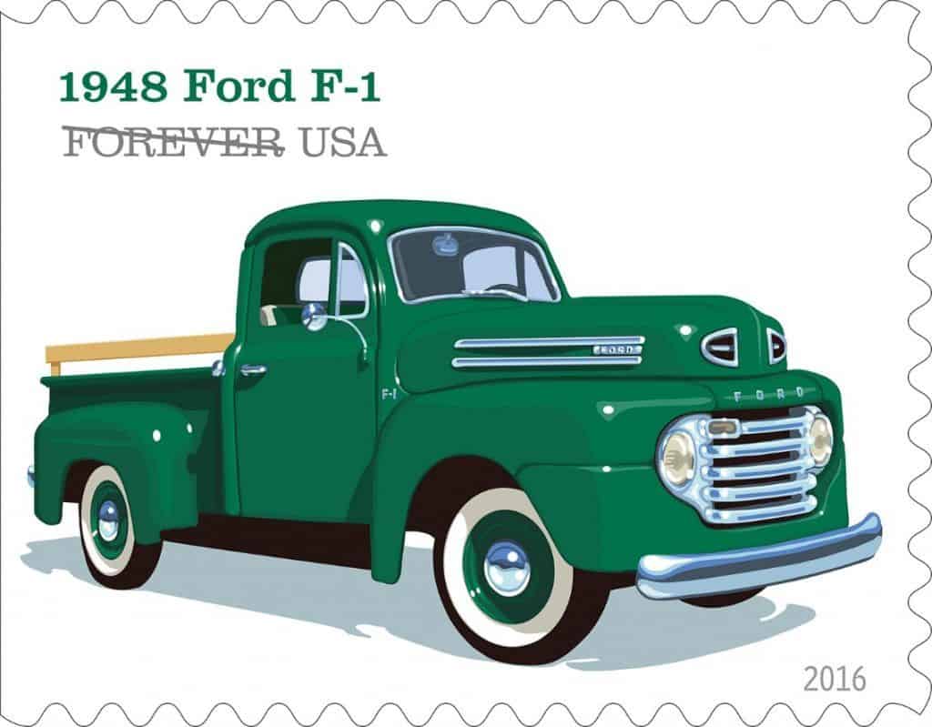 1938 International Harvester perfect canidate for classic truck stamp