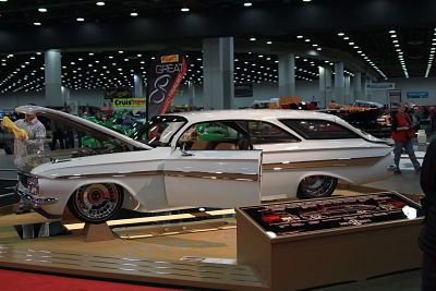 Double bubble 1961 impala wagon 2016 autorama