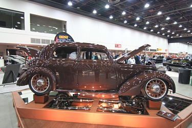 1952 Mercedes is finalist for riddler award at 2016 autorama