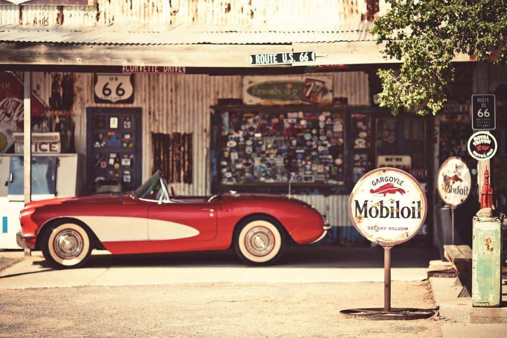 classic car cruise route 66