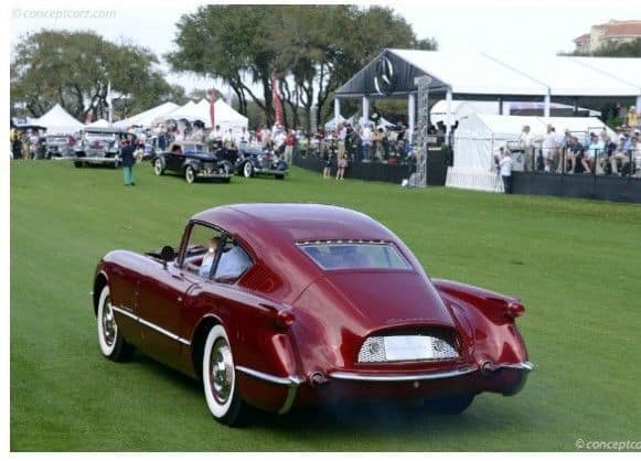 Rare 1954 Corvair featured at the Amelia island concours delegance