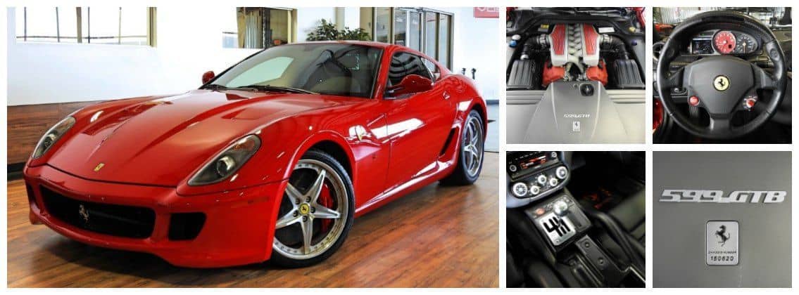 2007 ferrari 599 last with a manual transmission