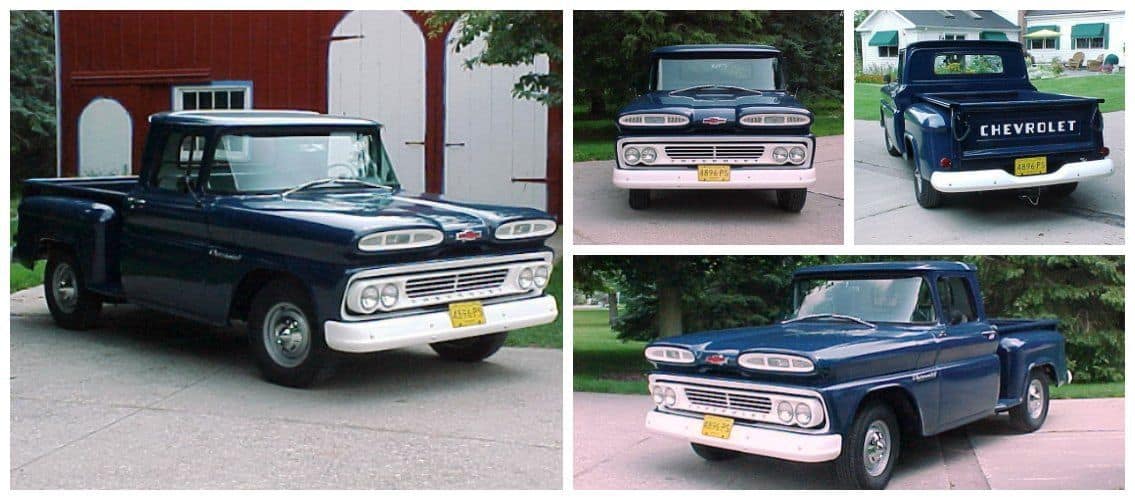 1960 Chevrolet c10 two tone