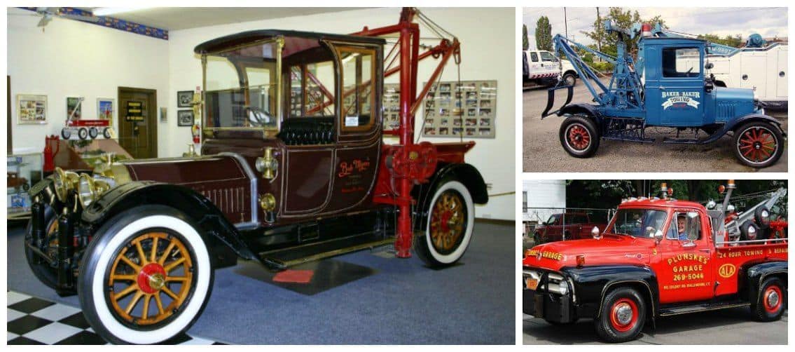 Military service is part of the tow trucks 100 year history