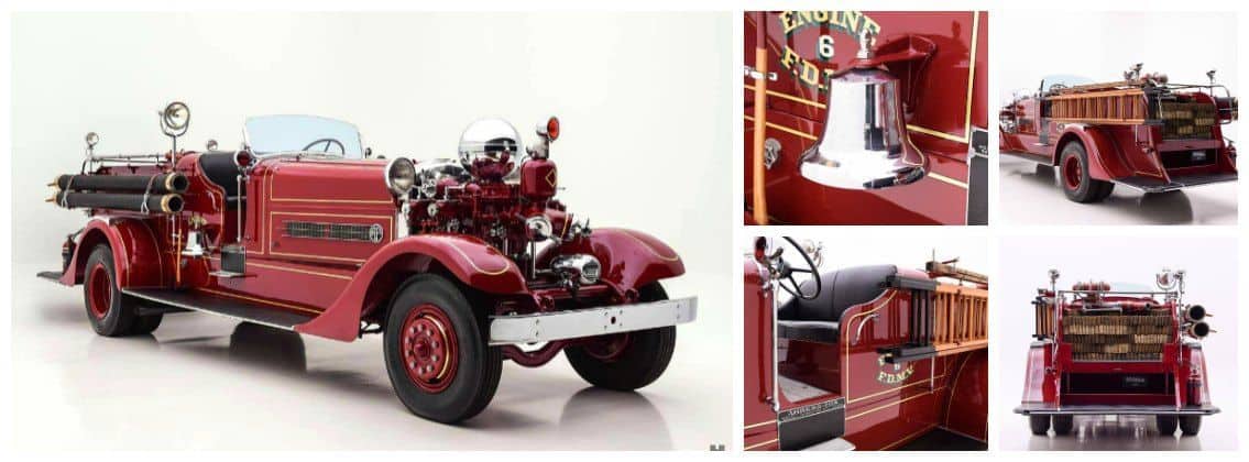 1936 Ahrens-Fox Vintage fire truck