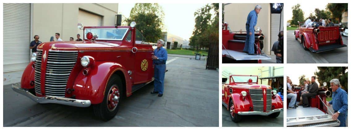 Jay Lenos Antique fire truck