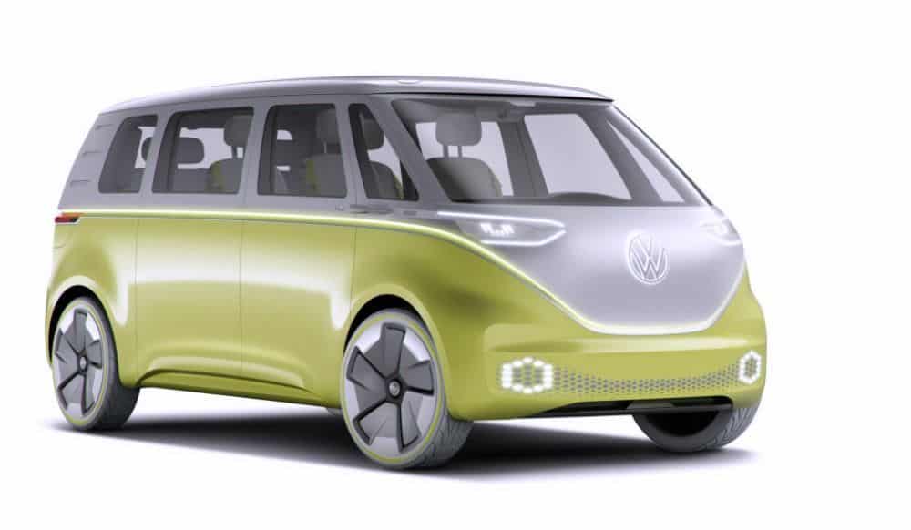 Vintage VW bus newage concept 