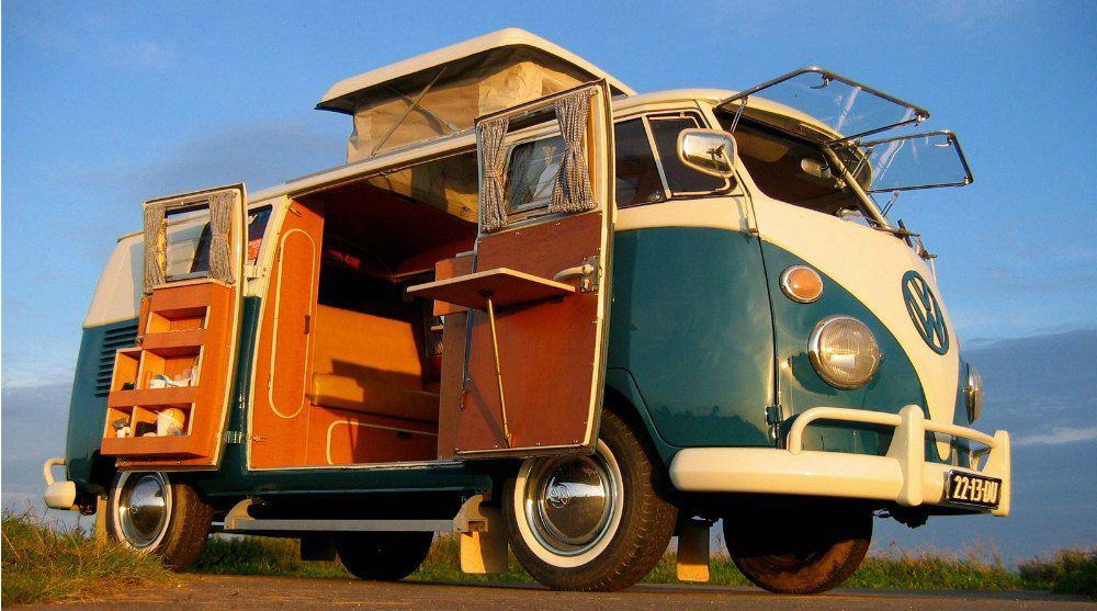 Vintage VW Bus westfalia