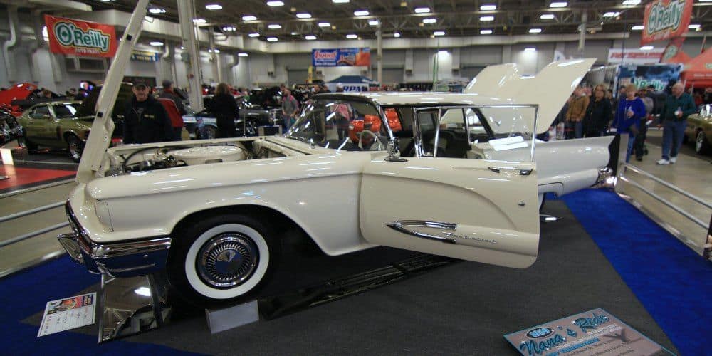 1959 Thunderbird at the O'reilly world of wheels