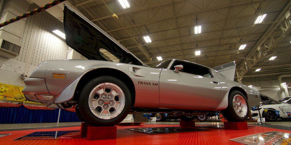 1976 Trans Am restored from the side