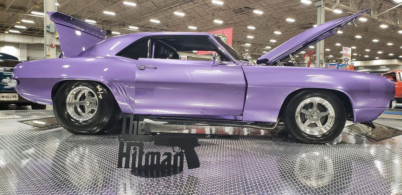 purple camaro hitman