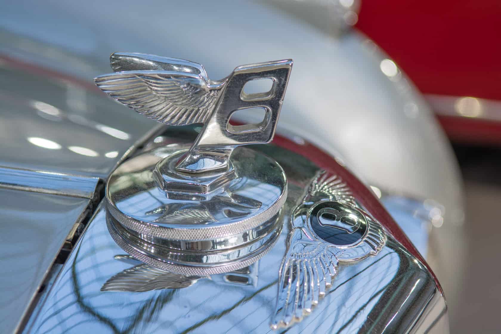 classic car hood ornament