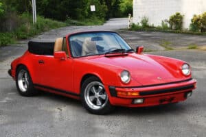 1986 porsche 911 carrera cabriol