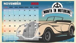 month in motoring november