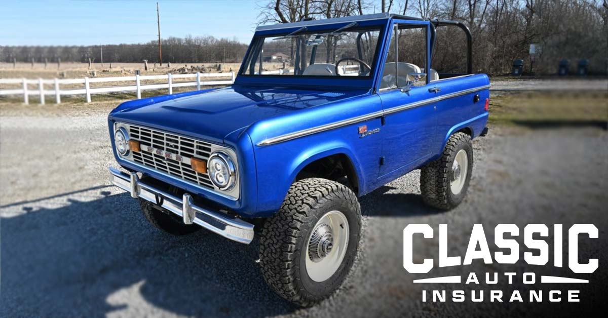 Classic Ford Bronco Insurance