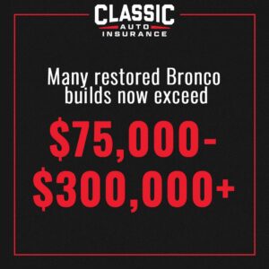 Restored Ford Bronco