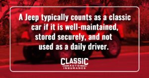 Jeep classic car