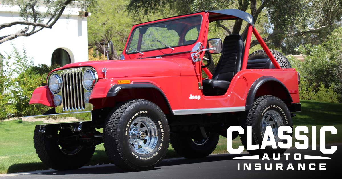 Classic Jeep Insurance